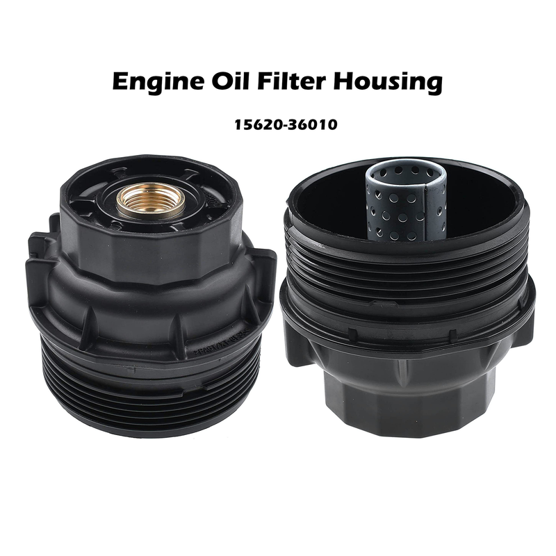 Tapa de la carcasa del filtro de aceite para Toyota Avalon 2013-17, Camry 2009-2016, RAV4 2008-18