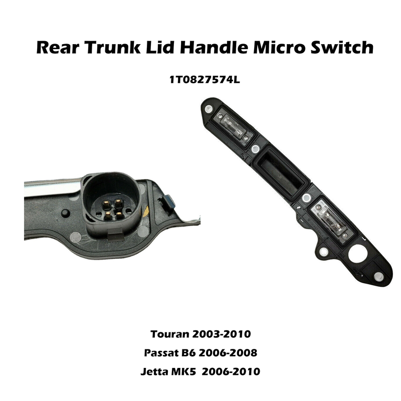 Tailgate Handle Switch With License Plate Light 1T0827574L