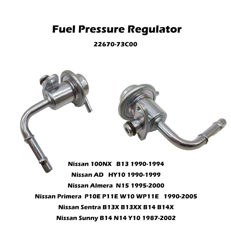 Regulador de presión de combustible 22670-73C00 apto para Nissan 1100NX AD HY10 Almera Sentra 