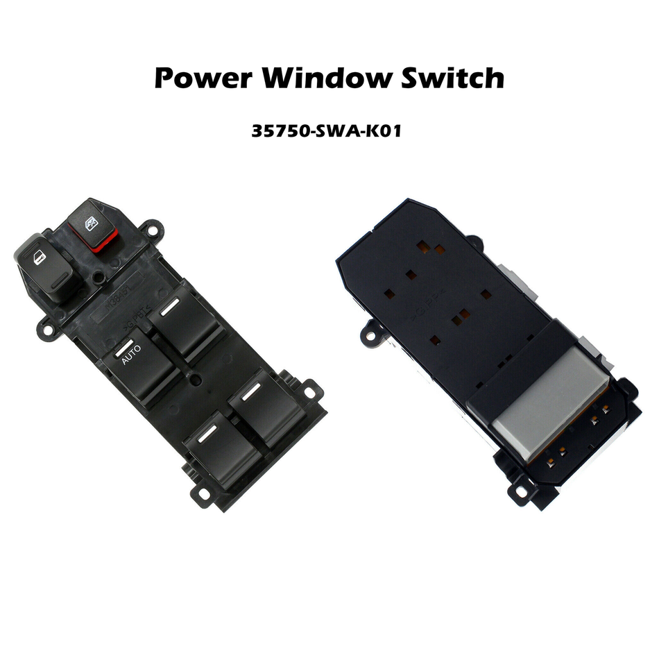 Power Window Master Control Switch for 2007-2011 Honda CR-V  35750-SWA-K01