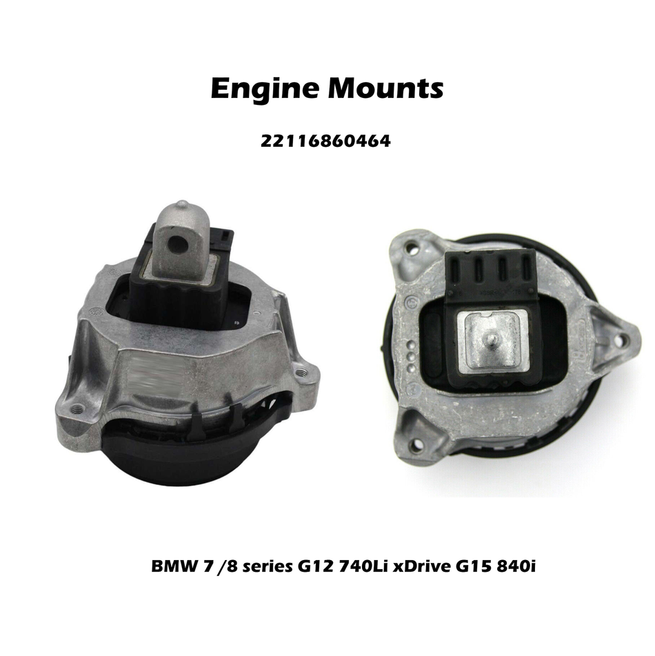 Engine Mount Right for BMW 5 7 Series G30 540i G12 740Li 740LixDrive 22116860464