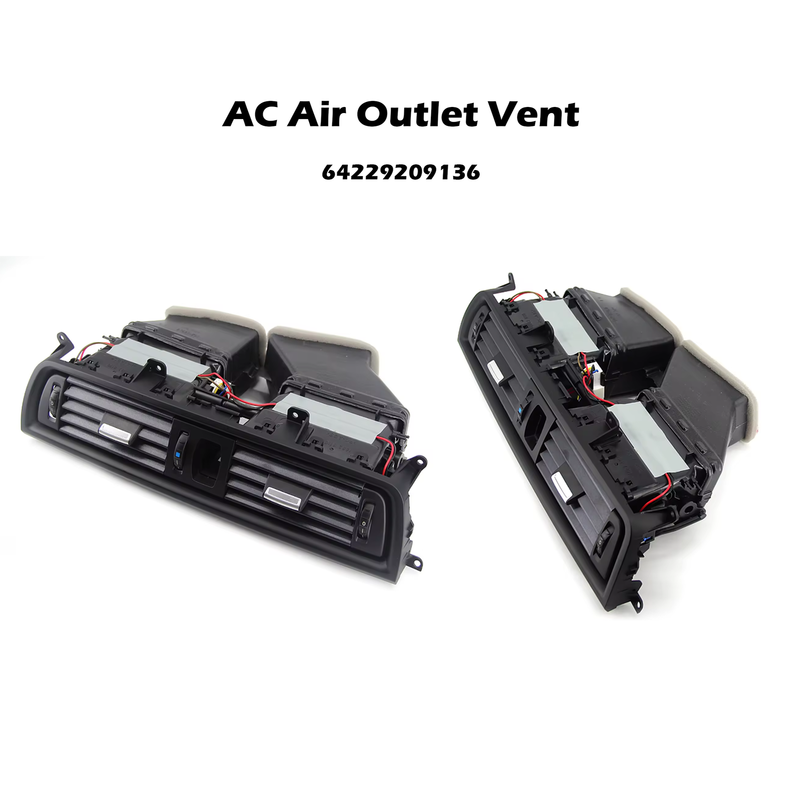 Rejilla de ventilación central para tablero de CA, calor, para BMW F10 11-16 528i 535i 550i 64229209136