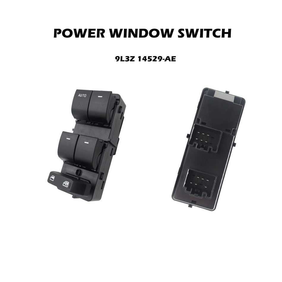 Fits 2009-2010 Ford F-150 4.6L 5.4L 4.2L High Quality Window Switch Driver Side 9L3Z-14529-AE