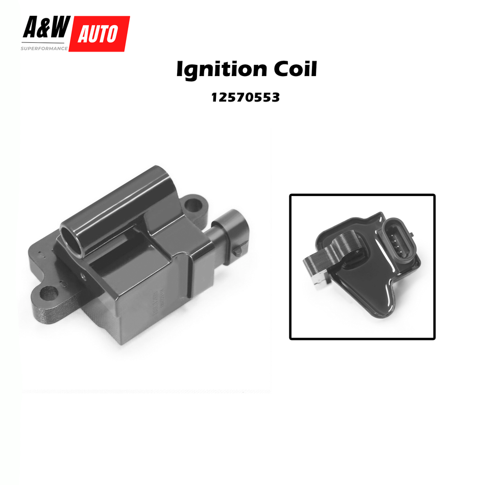 12570553 Ignition Coil Chevrolet Silverado GMC Sierra 1500 4.8L 5.3L 2006-2000 Square UF271