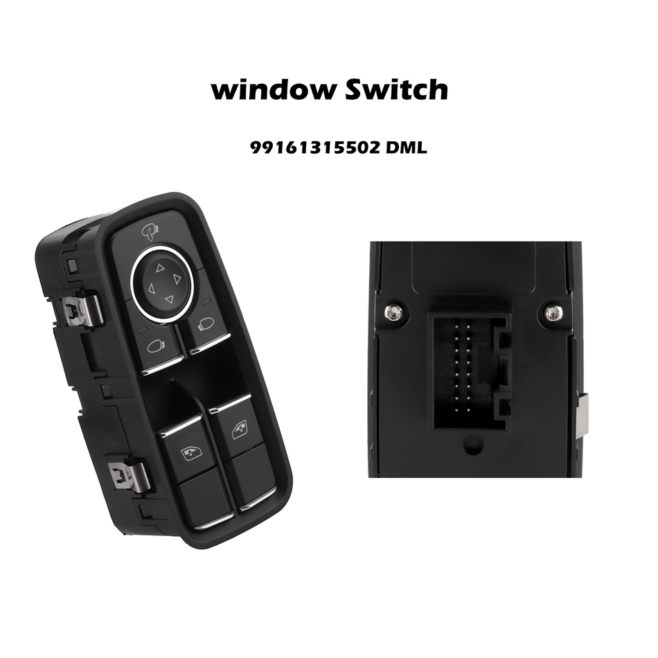 Power Window Switch for Porsche 911 718 Boxster Cayman 12-19 Front Left Driver 99161315502