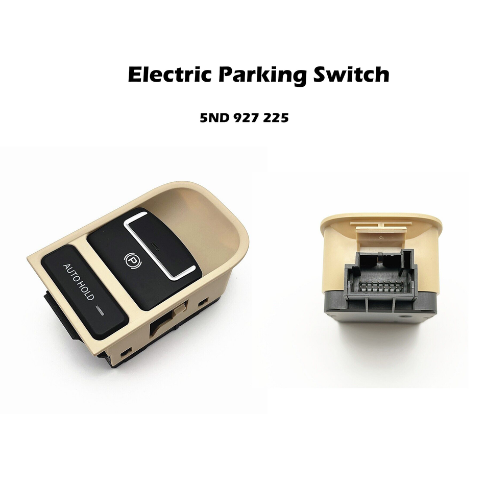 Electric Parking Switch(Beige) #5ND 927 225 Compatible with VW Tiguan Sharan  2008-2015