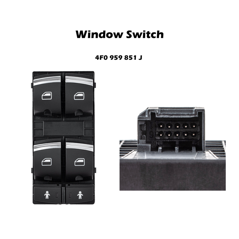 Power Window Switch 4F0959851J