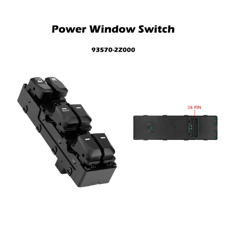 93570-2Z000 Power Window Master Control Switch LHD For Hyundai IX35 2009-2015