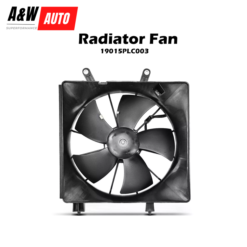 Cooling Fans Assembly Passenger Right Side Hand Coupe Sedan for Honda Civic