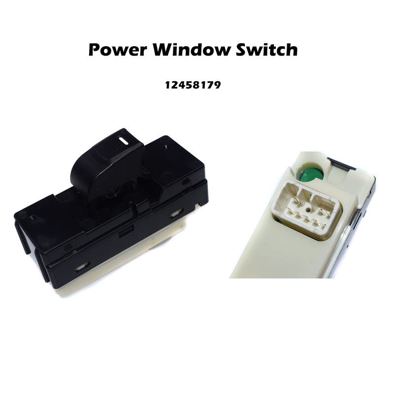 Power Window Switch 12458179