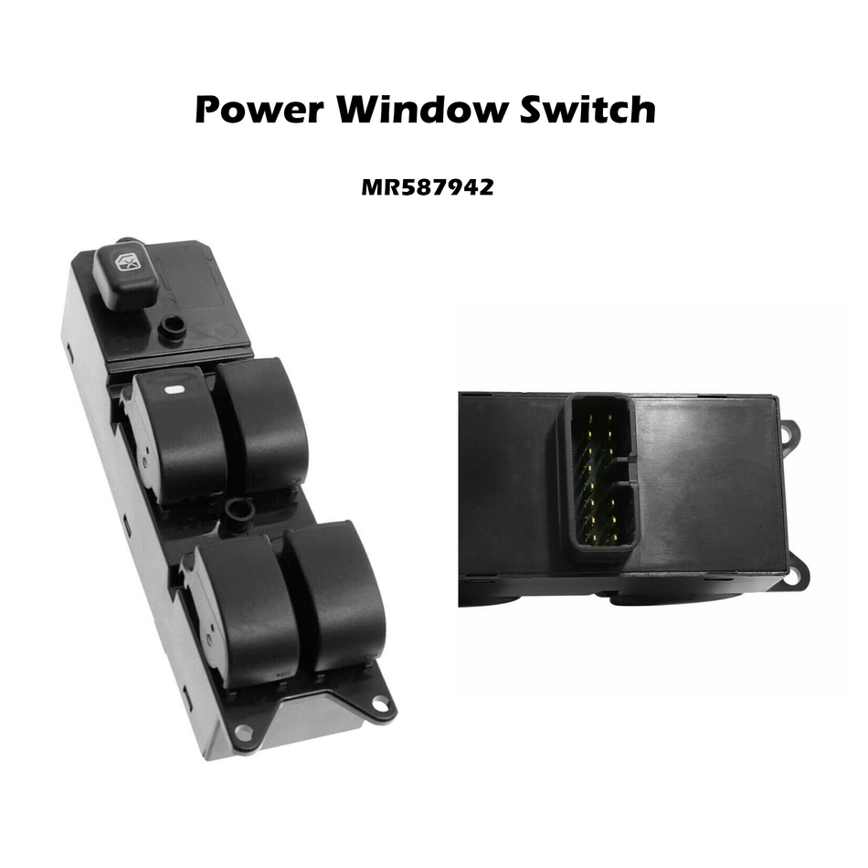 Front Driver Left Door Power Window Switch for Mitsubishi Lancer 2008-2009 MR587942