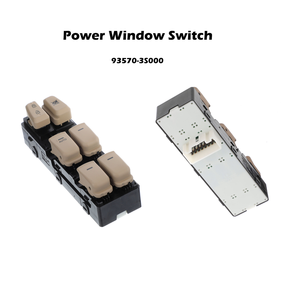 Power Window Switch FRONT DRIVER 93570-3S000YDA for 11-14 Hyundai Sonata