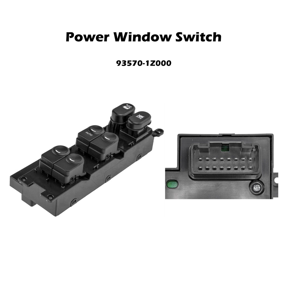 93570-1Z000 Car Power Window Control Switch Left Side for Hyundai I30 2007-2012