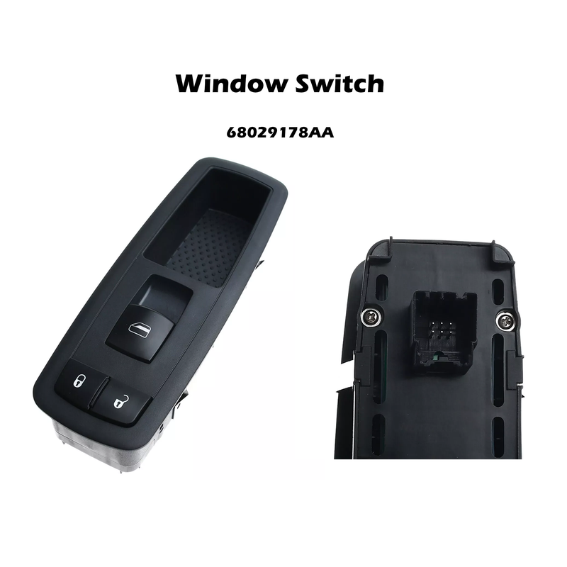 Chrysler 68029178AA Interruptor de ventana de puerta delantera derecha para Dodge Chrysler