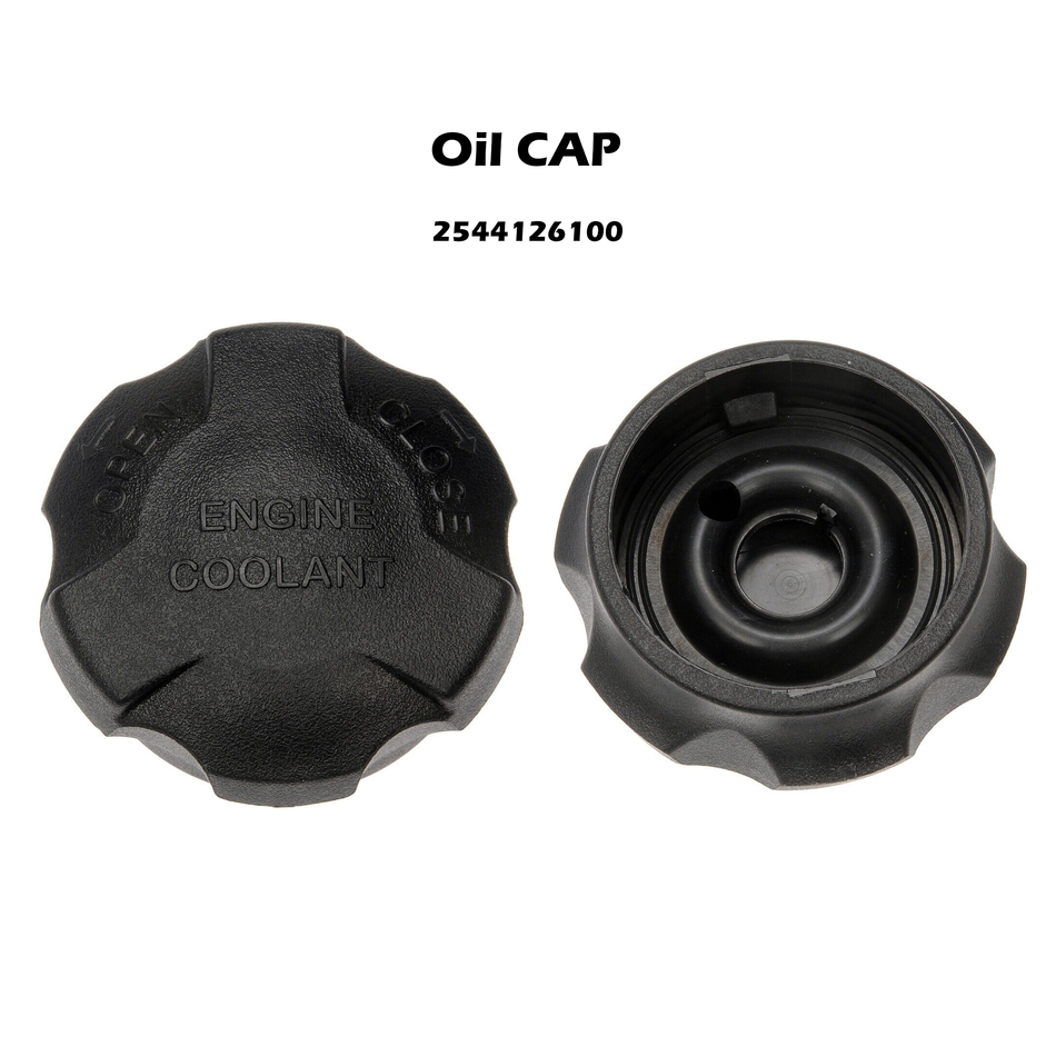 Coolant Reservoir Cap For Select 01-19 Dodge Hyundai Kia Models 2544126100