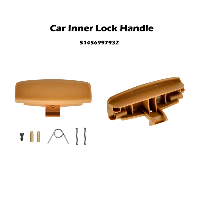 Inner Lock Handle Storage Glove Box Compartment Cover 51456997932