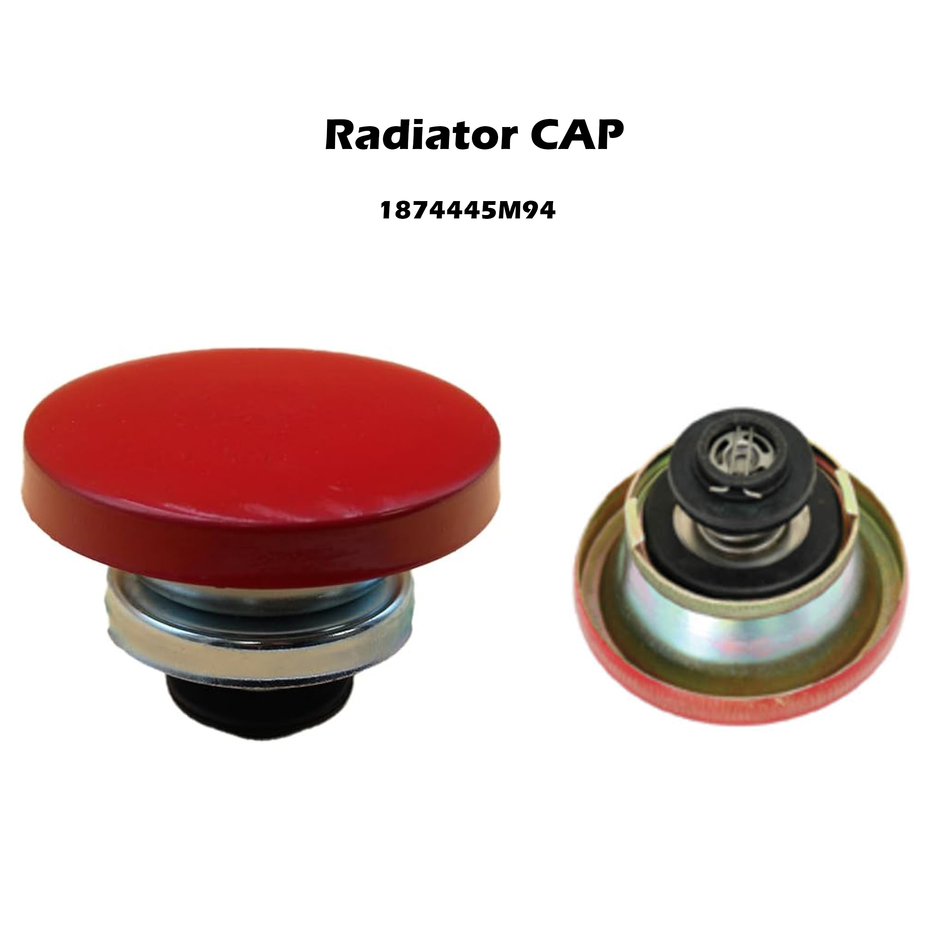 1874455M94 Radiator Cap Fits Massey Ferguson Tractor 231 240 250 261 270 283 290