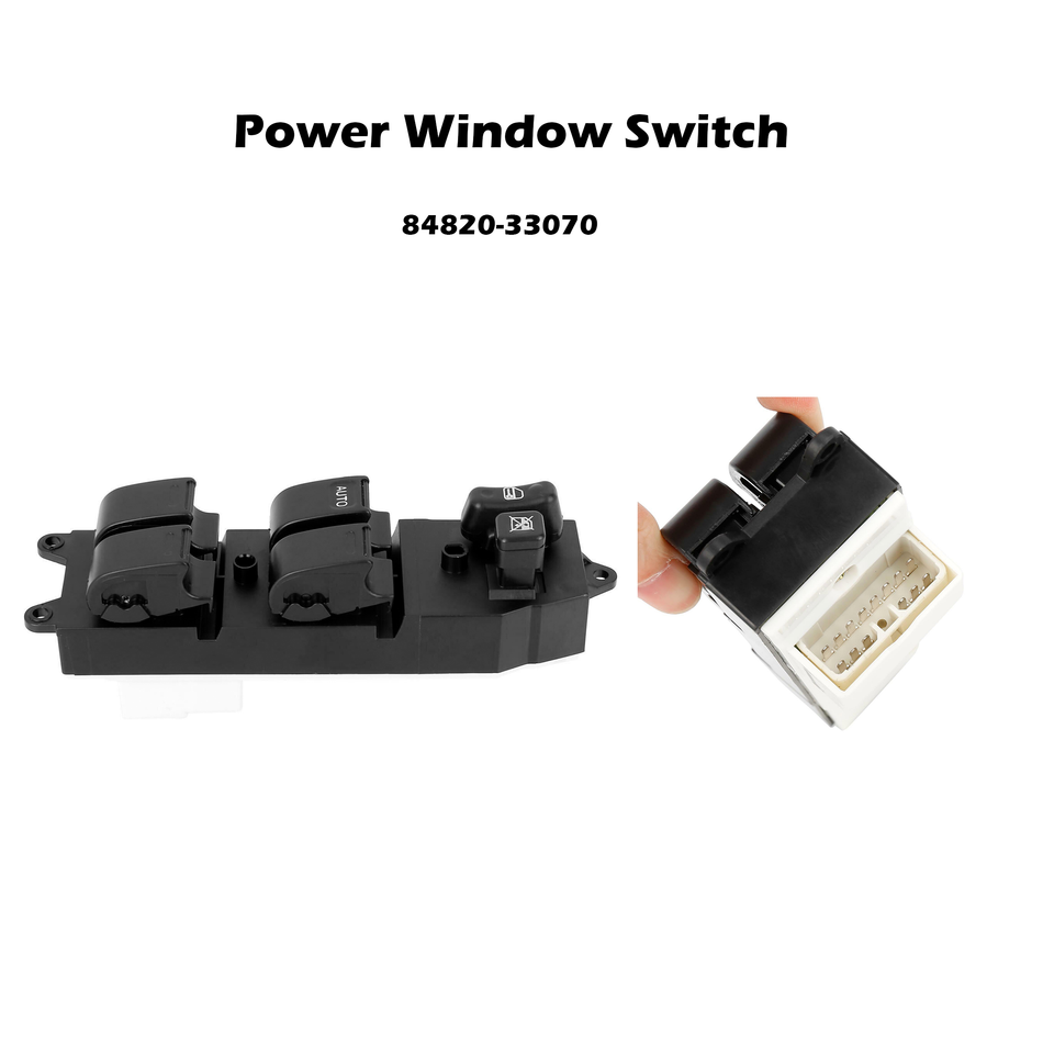 For 2000 2001 Toyota Camry XLE (Japan Built) New Master Power Window Door Switch 84820-33070