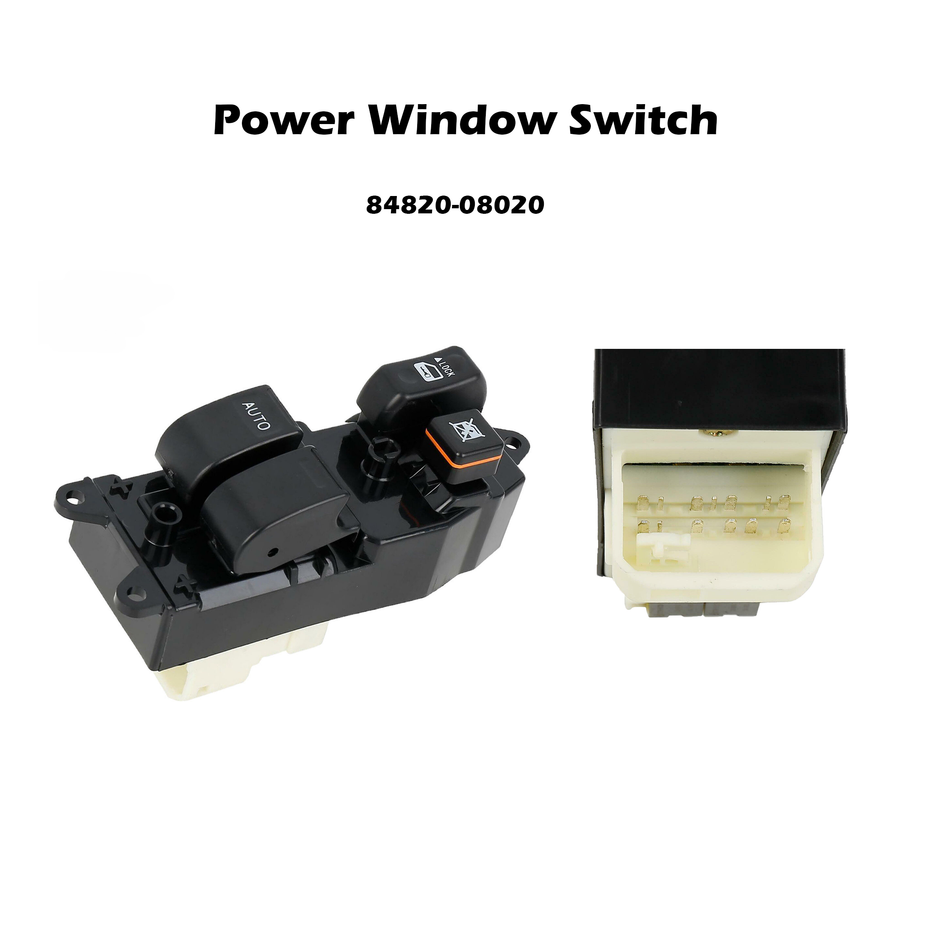 Master Driver Side Power Window Switch 84820-08020 for Toyota Sienna 2001-2003