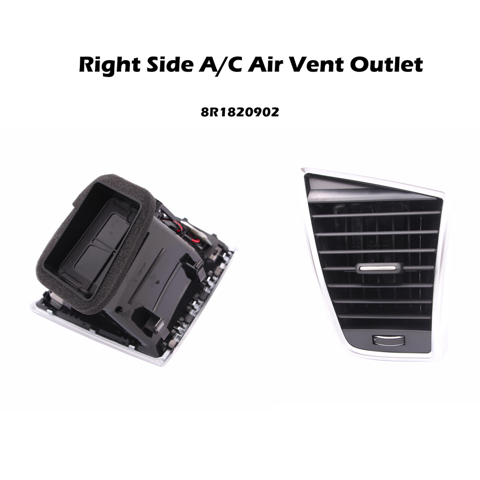 Ventilaciones de aire acondicionado #8R1820902 compatibles con Audi Q5 SQ5 2010-2017