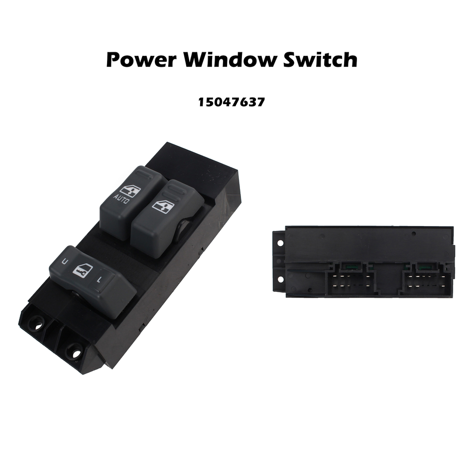 Power Master Window Control Switch Door Lock Front Left For Chevy Silverado GMC Sierra 15047637