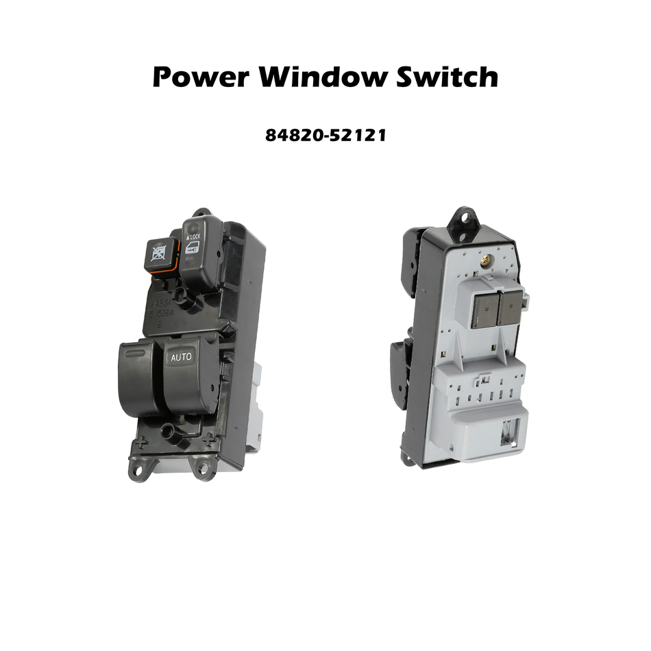 84820-52121 Power Door Window Switch Front Driver Right Side for Toyota Hiace