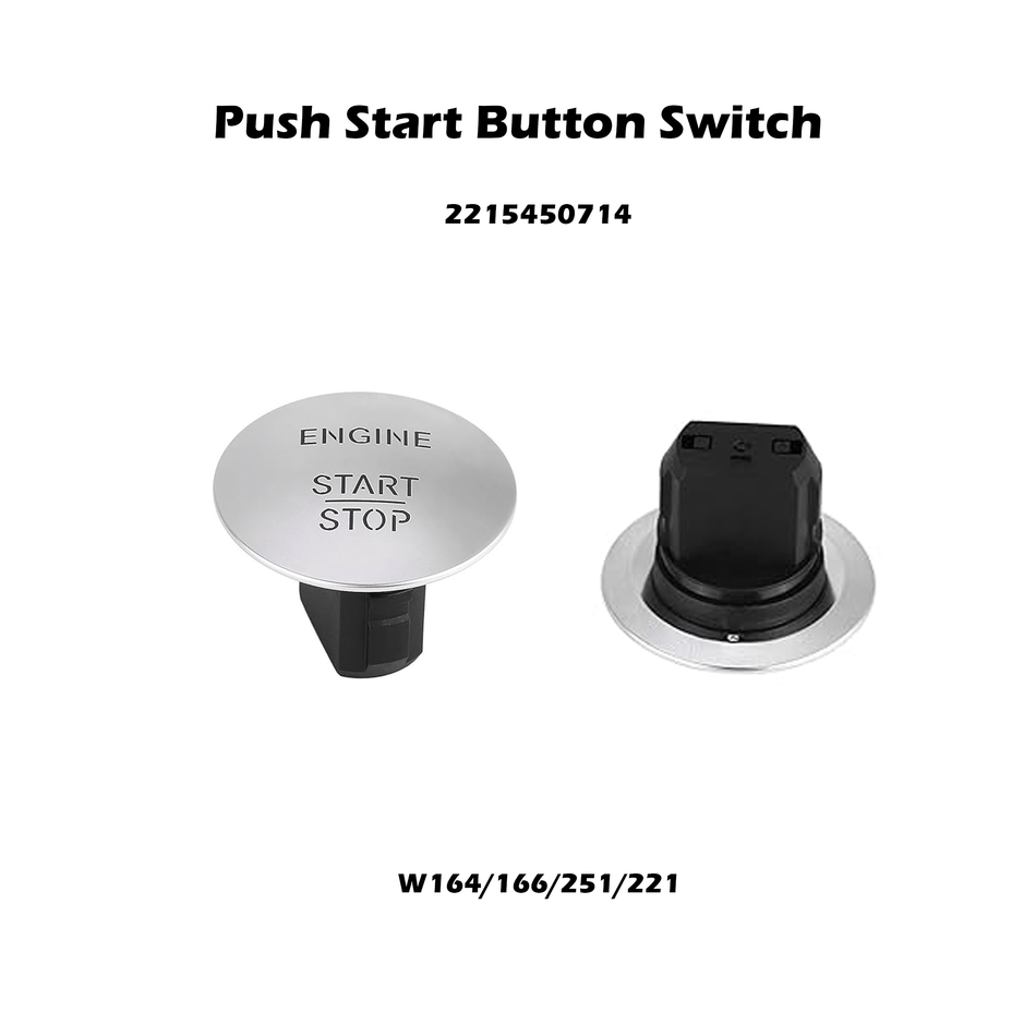 For Mercedes-Benz Engine Start Stop Push To Go Button Switch Keyless 2215450714