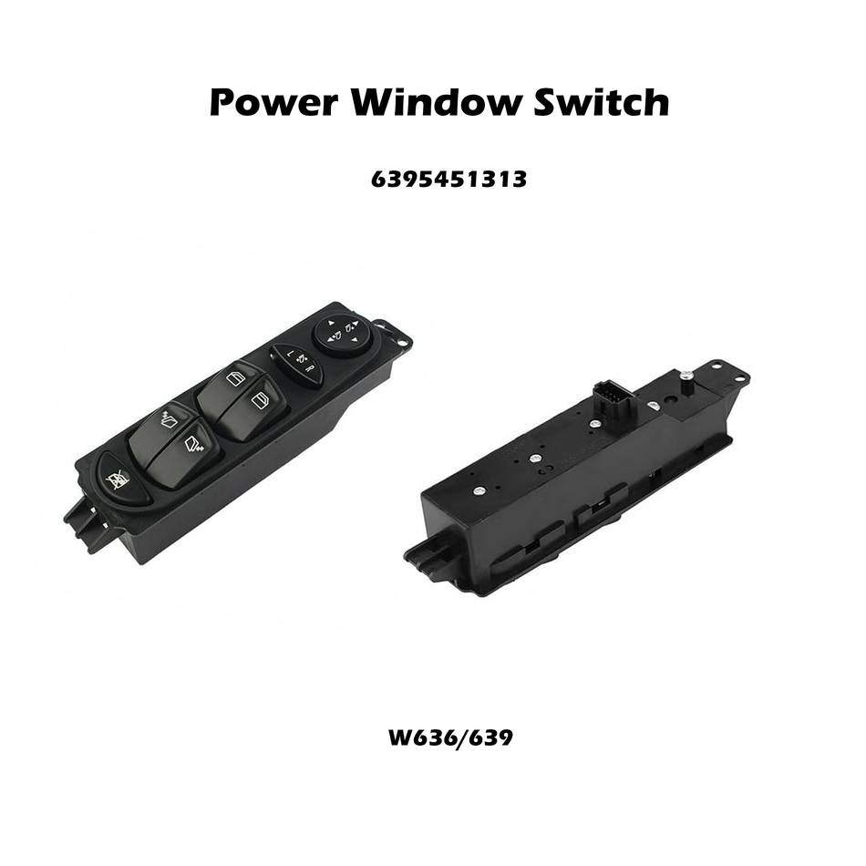 Driver Side Power Window Switch #6395451313 For Mercedes-Benz Viano Vito W639 2003-2014