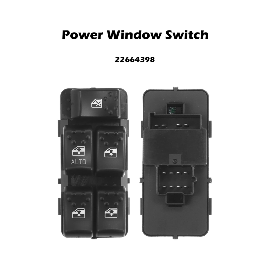 Driver Side Power Door Window Control Switch for 2003-2007 Saturn Ion 2.2L L4 22664398