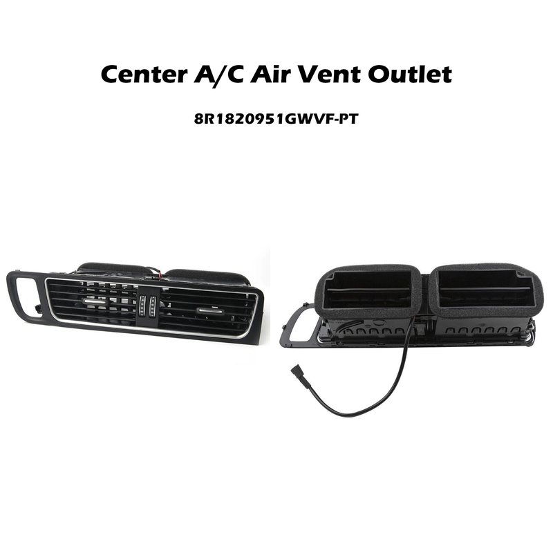 Ventilaciones de aire acondicionado #8R1 820 951 G WVF-PT Compatible con Audi Q5 2009-2018