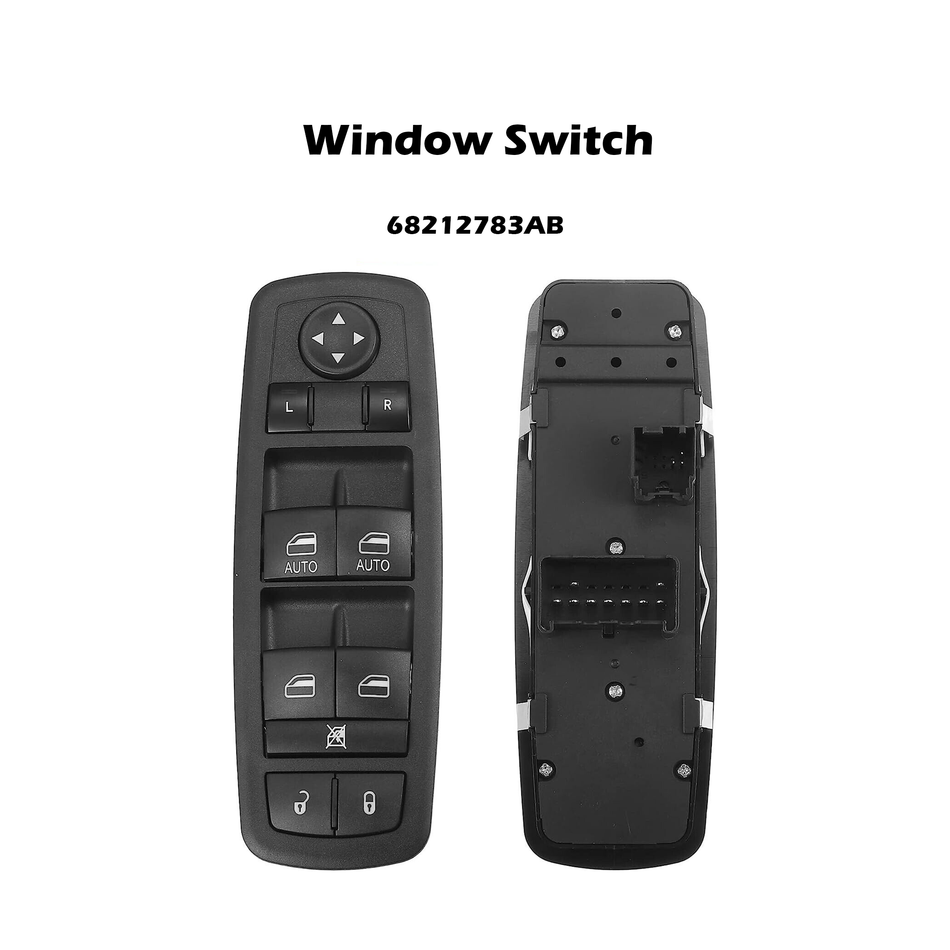 Power Window Switch Front Left Driver Side for Ram 1500 2014-2015 68212783AB