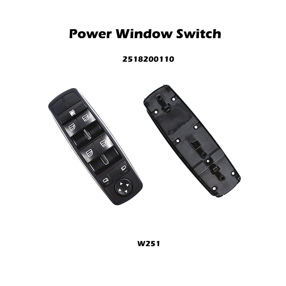 Fit for 2006-11 Mercedes-Benz R350 Mercedes-Benz ML350 Window Switch Driver Side 2518200110