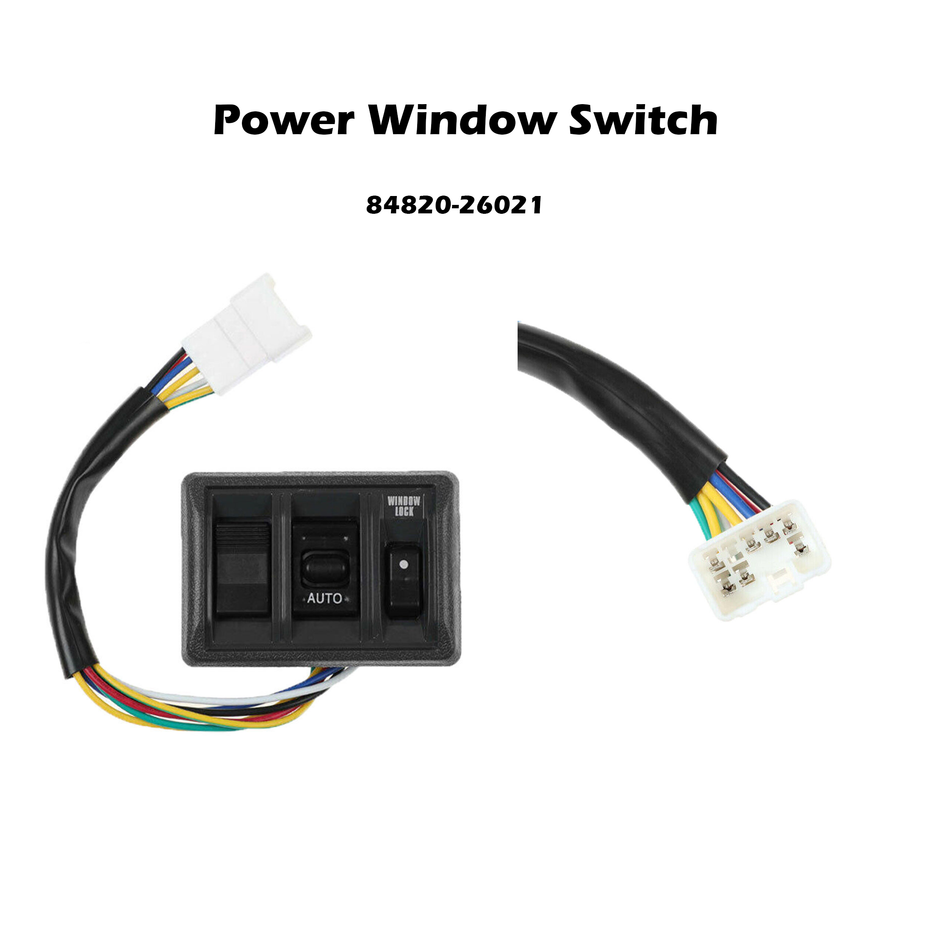 Electric Power Window Master Switch 84820-26021 For Toyota Hiace 1989-2006