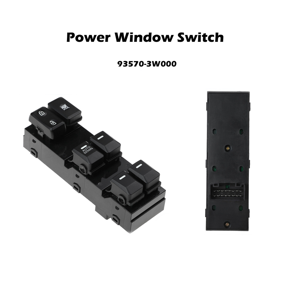 Piece of 1 Power Window Switch Master Left Driver 93570-3W000 for Kia Sportage