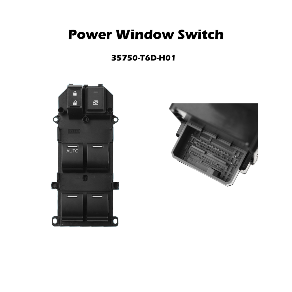 ABS Car Master Window Control Switch 35750-T6D-H01 For Honda Odyssey 2015-2019