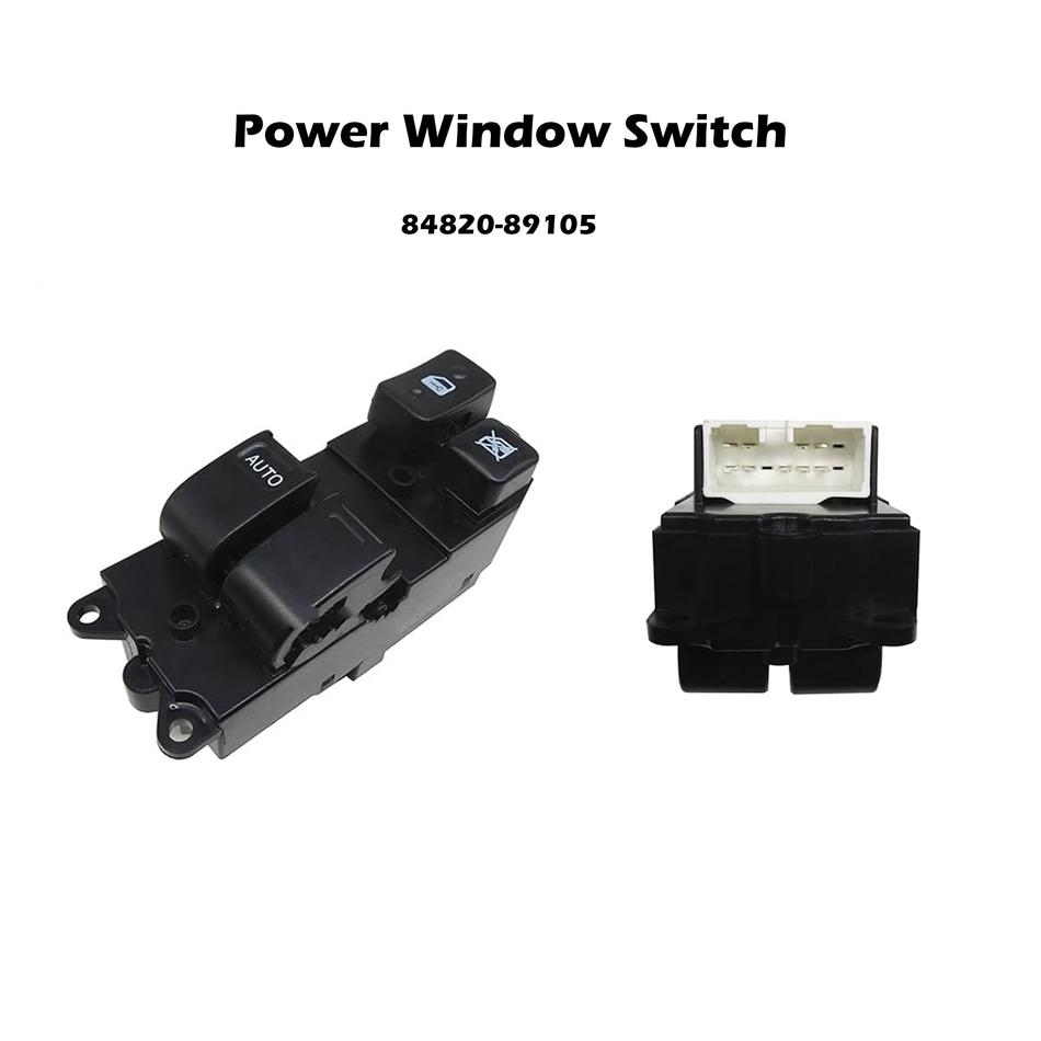 Master Power Window Switch Front Left Fit For 1994-1996 Toyota Camry Paseo RAV4 84820-89105