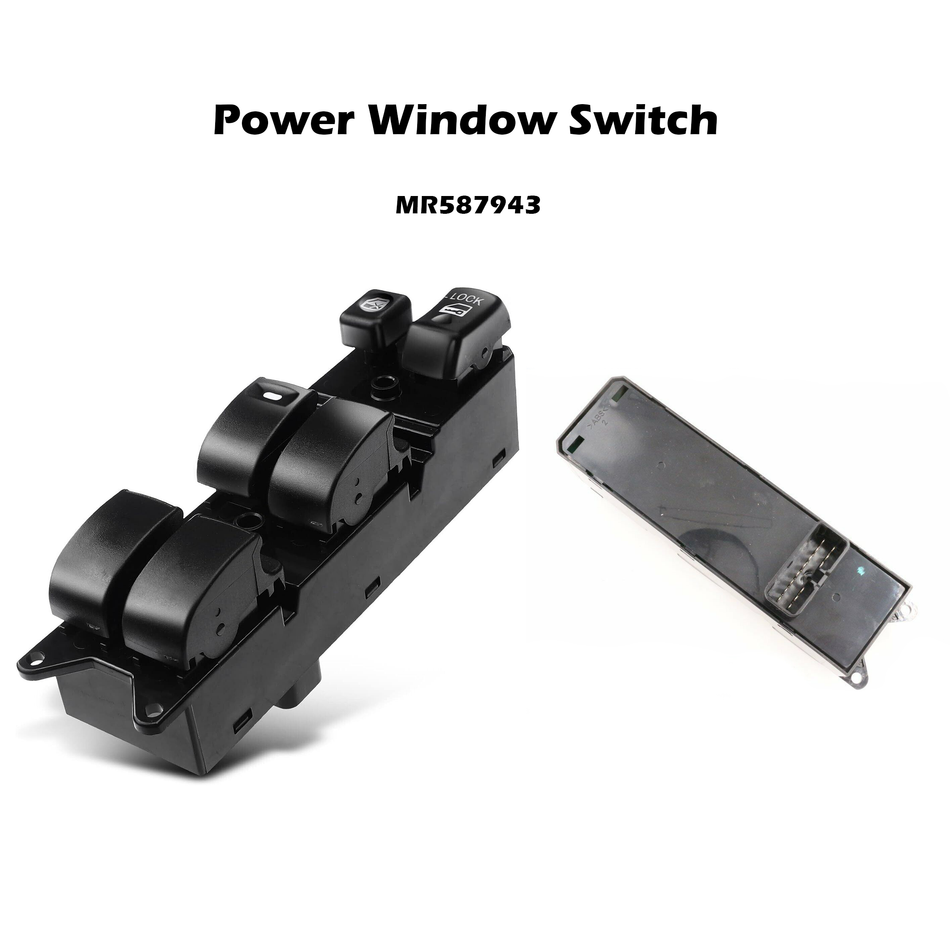 Driver Side Power Window Control Switch MR587943 for Mitsubishi Galant Endeavor