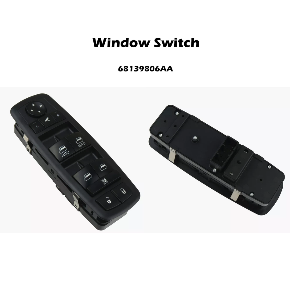 68139806AA New Power Window Switch For 2014-2019 Chrysler 300 Dodge Journey