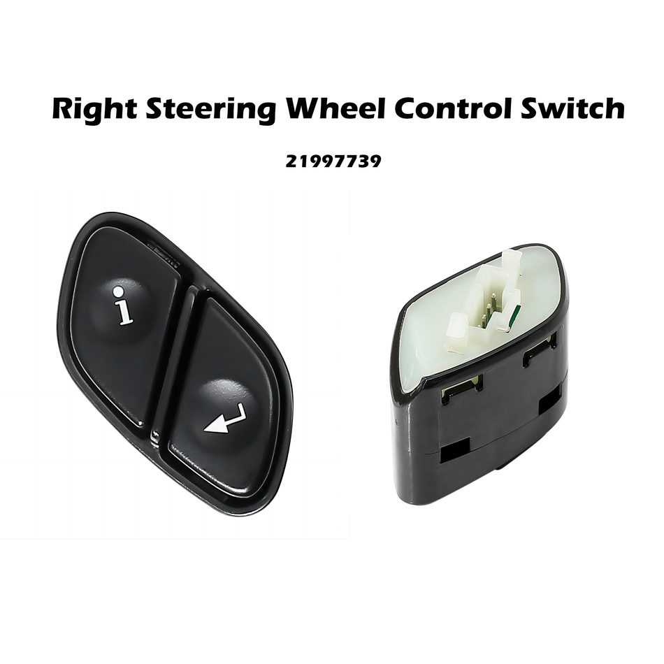 Steering Wheel Trip & Fuel Switch Right for Chevrolet Silverado GMC Sierra Yukon 21997739