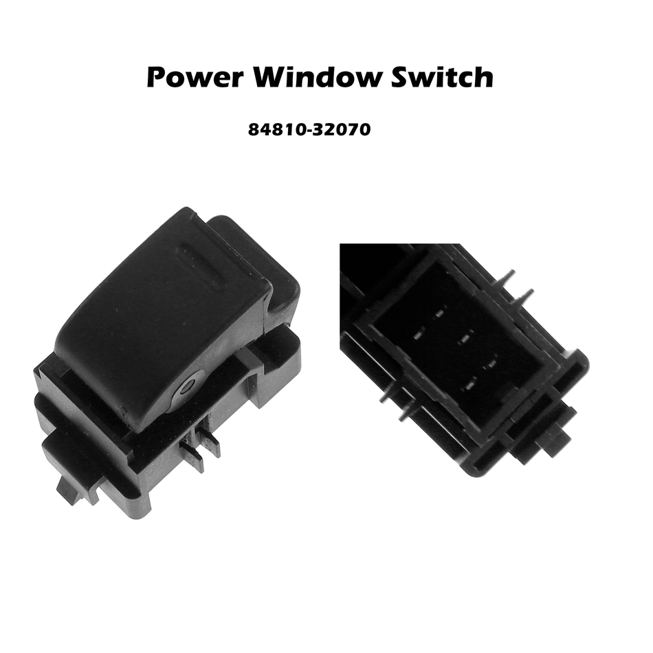 84810-32070 Power Single Window Switch for Toyota Land Cruiser MR2 4Runner Camry Pick