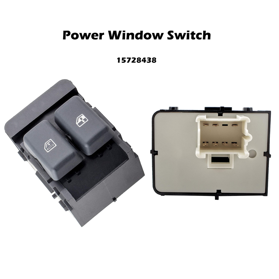 Driver Side Master Power Window Switch For 1996-2000 Chevy Express GMC Savana 15728438