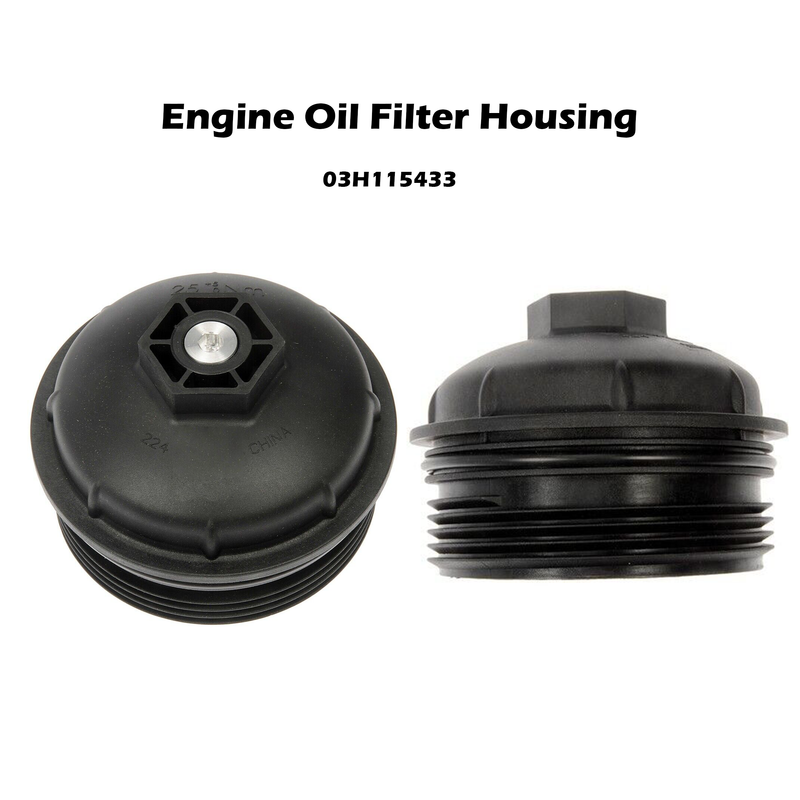 Engine Oil Filter Housing Cover 03H115433