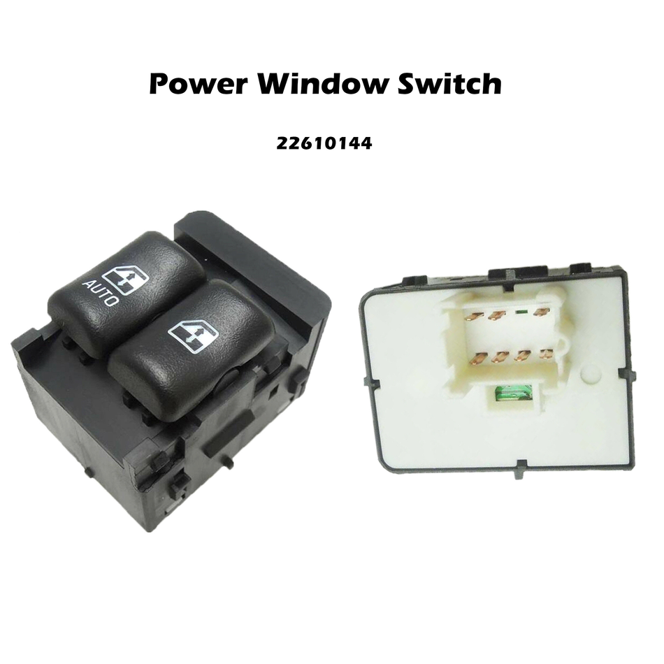 Master Power Window Switch for Chevrolet Cavalier 2000 2001 2002-2005 Front Left 22610144