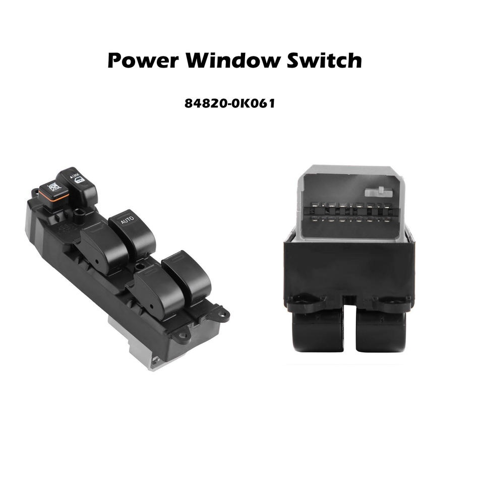 Power Window Master Control Switch 84820-0K061 For Toyota Hilux Fortuner