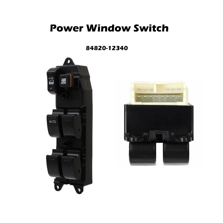 For Toyota RAV4 2.0L Power 1998-2000 Power Window Switch Front Left Driver Side 84820-12340