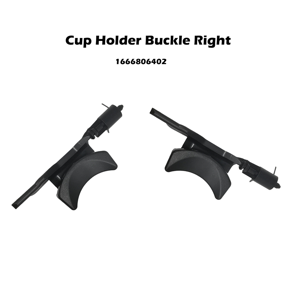 Cup Holder Retractable Buckle (Right)#1666806402 Compatible with Mercedes W166 X166 W292 2013-2019