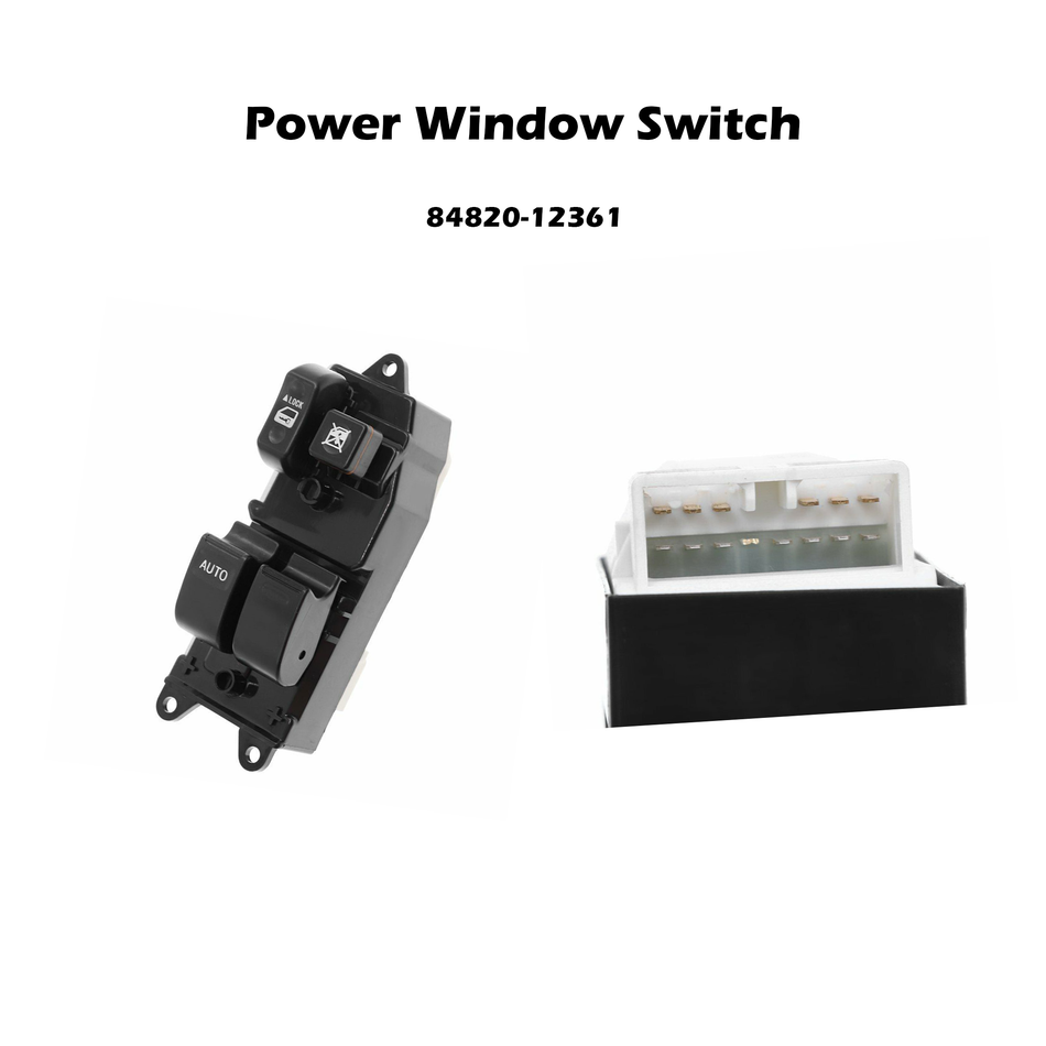 84820-12361 Power Window Master Control Switch Fits For 99-01 Toyota Corolla E11