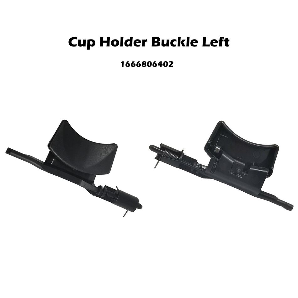 Cup Holder Retractable Buckle (Left)#1666806402 Compatible with Mercedes W166 X166 W292 2013-2019