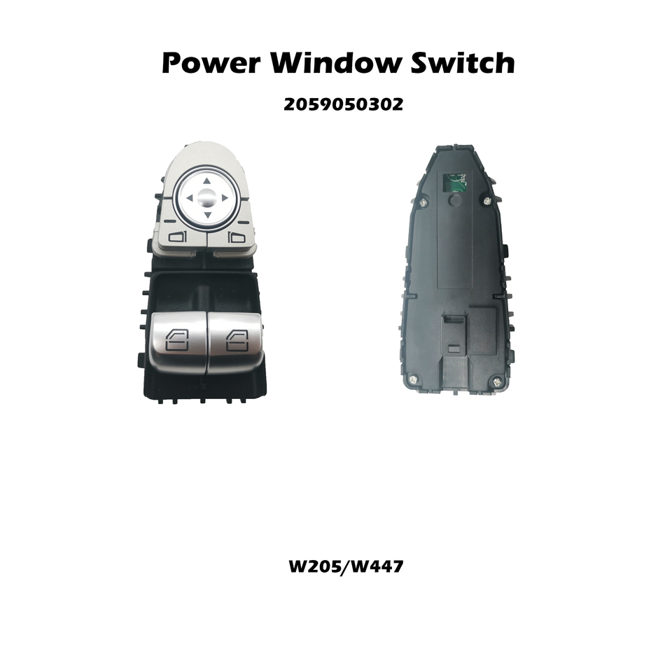 Interruptor de ventanilla eléctrica del lado del conductor #2059050302 para mercedes-benz C300 C63 C43 AMG 2017-2021 W205 Metris Vito W447 