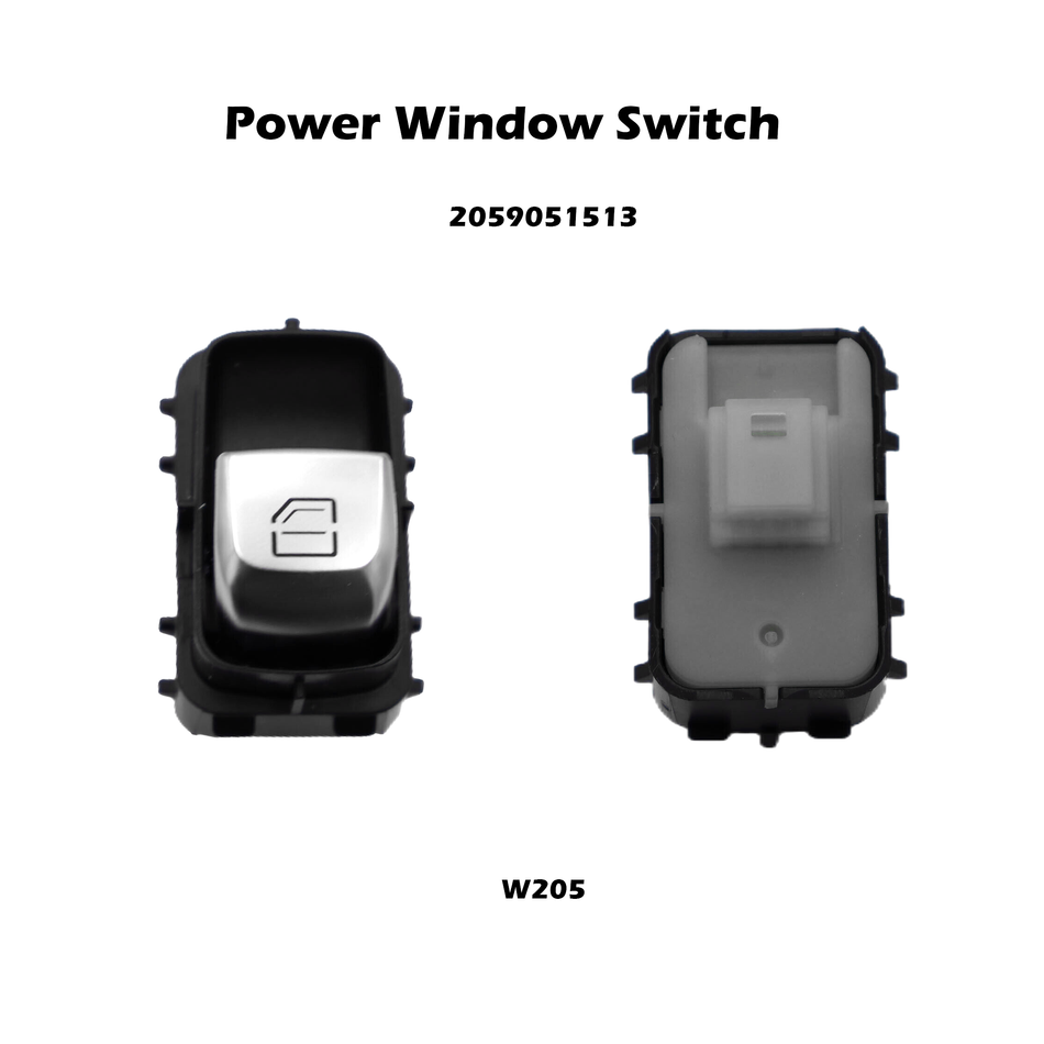 Power Window Switch #2059051513 Compatible with Mercedes-Benz W205 C200 C300 15-16